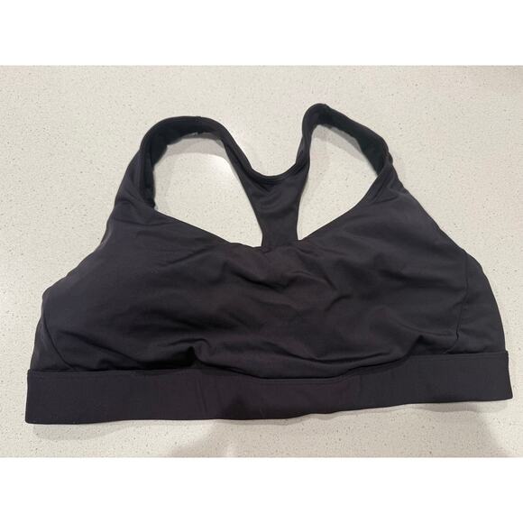Athleta Ultimate Adjustable Sports Bra in Black Size 1X - Picture 1 of 5
